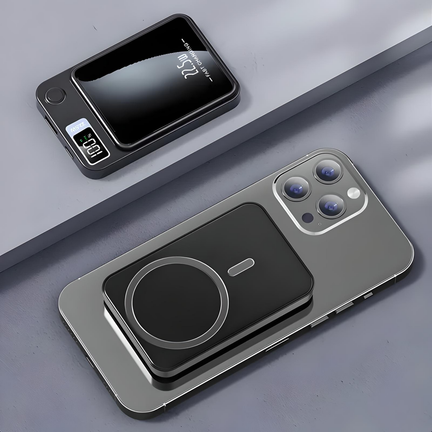 OptiCharge Magnetic Wireless Power Bank 12000mAh